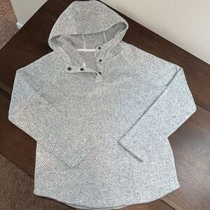 KYODAN White & Gray Hoodie w/ Pockets Sz. MD.
